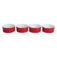 thumbnail image 2 of BIA Cordon Bleu 404946+767S1SIOC Textured Bakeware Round Souffle Dish, Red/White, 2 of 4