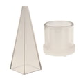 thumbnail image 1 of 2 Piezas De Formas Mixtas De Plástico Para Manualidades De Bricolaje Perfecl Moldes de silicona para velas, 1 of 8