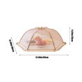 thumbnail image 3 of Gnmfd Foldable Vegetable Food Cover Mesh Tent 31" for Outdoor Picnic BBQ Garden Party, Protect Fruits Vegetables from Insects Birds, Reusable Portable Kitchen Dining Accessory, 3 of 8