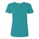 thumbnail image 1 of Camiseta estilo camiseta de novio para mujer. (Azul Tahití) (Pequeño) Ropa de siguiente nivel 3900, 1 of 1