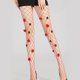 thumbnail image 2 of Women Sexy for Rhinestone Mesh Tights Stockings Sequins Flower Fishnet Pantyhose, 2 of 4