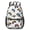 Monster Cartoon Truck-3, variant on Monster Cartoon Truck Gray Pattern 17" School Backpacks for Teens,Waterproof Oxford Fabric,S-Shape Padded Straps for School,Travel,Hiking,Camping