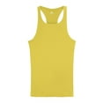 thumbnail image 2 of Gephdiin Tank Tops Men Sleeveless Shirts for Men Men Tank Topsslim Casual Basic Vest Mens Shirts Mens Compression Tank Top Polyester Yellow Xxl, 2 of 5