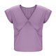 thumbnail image 5 of Camisetas para las Mujeres de Ajuste Suelto Casual Sólido V-Cuello Blusa, Moda Manga Corta Cuello Redondo Top para el Hogar Y el Uso Diario, Tela Suave, 5 of 6