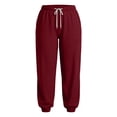 thumbnail image 3 of Maean Plus Size Sweatpants for Cargo Pants Drawstring Elastic Waist Casual Joggers Sweatpant with Pockets, 3 of 6