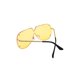 thumbnail image 3 of Txlixc Gafas para Adultos, Gafas de Sol para Exteriores Marco de decoración en Forma de V Protección para los Ojos Anti-UV Txlixc  Moda, 3 of 6