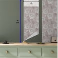 thumbnail image 5 of Ambesonne, Garden Scene Peel & Stick Wallpaper for Home, Simple Rose Pattern, 13"x36", Pale Purpleblue and Eggshell, 5 of 5