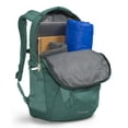 thumbnail image 4 of The North Face Women's Pivoter Everyday Laptop Backpack, Dark Sage/Pink Moss, One Size, 4 of 6