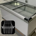 thumbnail image 4 of WHAMVOX Hanging Shelf Freezer Baskets for Upright Freezer White Adjustable Dividers 1Pack, 4 of 8