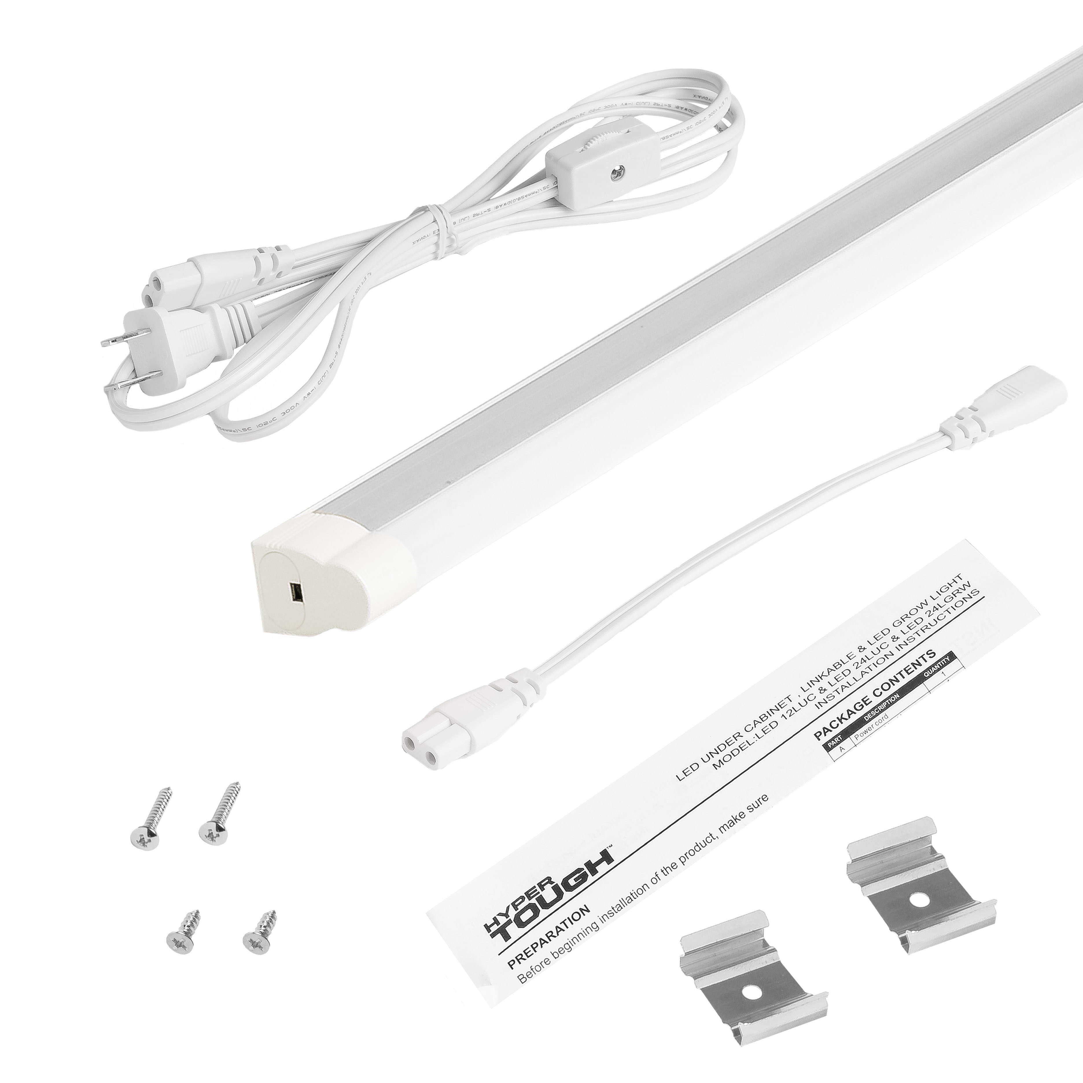 Hyper Tough 24" LED Under-Cabinet Light, 1300 Lumens, Linkable photo 5