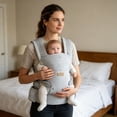 thumbnail image 4 of Baby Carrier for Newborn to Toddlers 0-48 Months (7-40 lbs) - Carrier with Ergonomic Support, Storage Pockets, and Sun Hood, 4 of 5