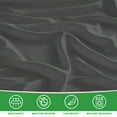 thumbnail image 6 of Gogreen 4PC Bamboo Cal King Sheet Set, Deep Pocket Fit 16", Breathable Super Soft Luxury Hotel Style Home Decor Cal King Sheet Set, Gift for Women, Men - 2 Pillowcases, 1 Flat Sheet, 1 Fitted Sheet, 6 of 9