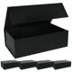 thumbnail image 1 of Caja de regalo LFBOX negra con tapas magnéticas, 35 x 21 x 11 cm, cartón reciclable, paquete de 5, 1 of 7