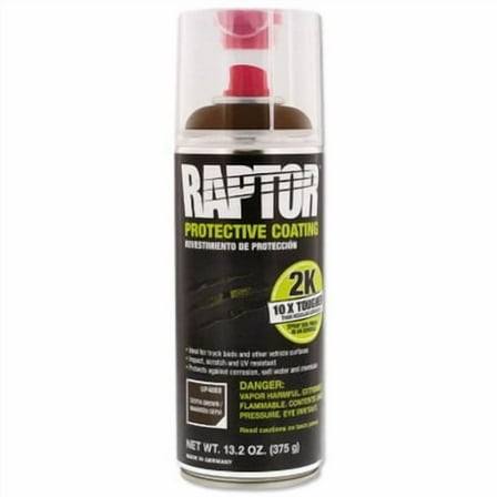 U-POL Sepia Brown, Raptor 2K Bed liner, Aerosol 4888
