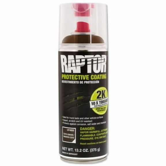 U-POL Sepia Brown, Raptor 2K Bed liner, Aerosol 4888