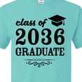 thumbnail image 4 of Inktastic Class of 2036 Graduate with Graduation Cap T-Shirt, 4 of 5