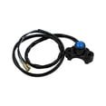 thumbnail image 1 of Interruptor de manillar de motocicleta, resistente al óxido, para faros delanteros de bicicleta eléctrica Azul, 1 of 6