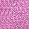 thumbnail image 2 of Zelouf Stretch Trans Lace , Sewing, DIY, Crafts Fabric by the Yard, All Fuchsia, 5 Yard, 2 of 4