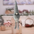 thumbnail image 5 of VOTRUDI Plush Gnome Ornament,Christmas Decor Clearance,Faceless Doll Hanging Decor,Christmas Indoor Decor for Room Office Tabletop,Gray, 5 of 8