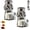dog 2pc, variant on Funny Salt and Pepper Glass Bottle, Cute Cat & Dog Salt and Pepper Containers with Stainless Steel Lids, Transparent Glass Bottle Set for Kitchen Cooking, Table, Camp (dog 1pc)
