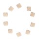 thumbnail image 4 of Cuentas De Madera Para Manualidades, Cuentas De Madera Sin Terminar, Resistentes Y Duraderas, Pequeñas Y Exquisitas Para Hacer Joyas Infantiles Para Hacer Collares, 4 of 7