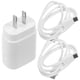 thumbnail image 1 of Cargador rápido para teléfono de 25 W, USB tipo C, bloque de carga con cable y enchufe estadounidense., 1 of 4
