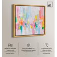 thumbnail image 2 of Color Symphony II Canvas Spring Abstracts by Art Remedy, Gold Frame, 40" x 40", 2 of 7