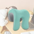 thumbnail image 1 of Cojín cervical con memoria Fernando para silla de oficina de espuma viscoelástica Verde gris, 1 of 8