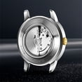 thumbnail image 4 of GUANQIN Women Men Couple Calendar Week Rhinestone Vintage Japanese Automatic Self-Winding Mechanical Wrist Watch Steel Sapphire Crystal Waterproof Luminous Business Clock, 4 of 8