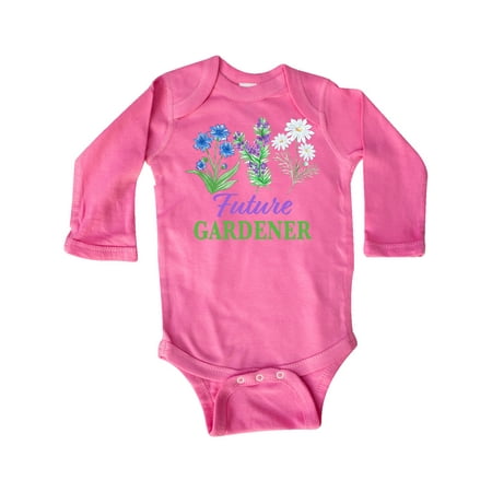 

Inktastic Future Gardener Gift Baby Boy or Baby Girl Long Sleeve Bodysuit