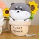 thumbnail image 5 of Lindo juguete de peluche pequeño para decoración de habitación de muñecas para niñas y niños, regalos para niños. Fornido, 5 of 9