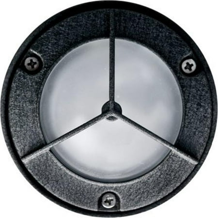 Step Surface Mount Lights Dabmar Lighting LV704-B Cast Aluminum Surface Mount Brick, Step, Wall & Deck Light, Black - 3.88 x 3.88 x 1.67 in. ()