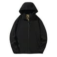 thumbnail image 1 of Fiudx Sudadera con Capucha de Moda, Blusa Informal con Bolsillo para Hombre, Elegante Camisa de Manga Larga, Ropa Versátil para Actividades Al Aire Libre, Colección Primavera/Otoño, Se Recomienda Lav, 1 of 6