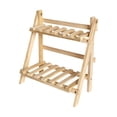 thumbnail image 1 of Estante de almacenamiento de madera,Organizador de estantes de madera Expositor de estantes escalonados de madera,Organizador de maquillaje de escritorio Estantes de almacenamiento,Organizador, 1 of 8