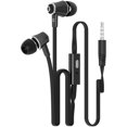 thumbnail image 1 of Candy Color Original Earphones with Microphone Super Bass Noodle Line Earbuds Headphones Headset for iPhone 6 6s Xiaomi Smartphone, Black, 1 of 8