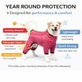 thumbnail image 2 of Pet Life ® 'Aura-Vent' Lightweight 4-Season Stretch and Quick-Dry Full Body Dog Jacket, 2 of 8