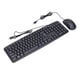 thumbnail image 1 of Combo de teclado y mouse con cable,Combo de mouse y teclado con cable Teclados de computadora optimizados para la excelencia, 1 of 8