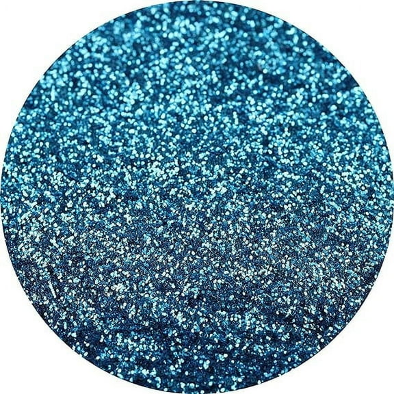 Nail Glitter - Sky Blue Fine Glitter in Jar - 4 Oz Glitter for Crafts - Glitter for Slime - Face Glitter - Candle Glitter - Body Glitter