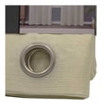 thumbnail image 4 of Cortina Home Trends Interior de 1 Panel Diseño de Flores Gris, 4 of 4