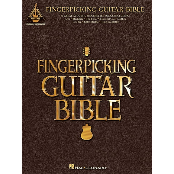 Guitar Recorded Versions Fingerpicking Guitar Bible, (Paperback)