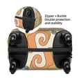 thumbnail image 4 of Haiem Groovy Hippie Flower Mushrooms Luggage Cover Printed Suitcase Covers for Luggage Elastic Washable Suitcase Protector Fits 18-32 Inch Luggage-Small, 4 of 9