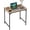 Nature, variant on 32 inch Computer Desk, Study Writing Table for Small Space, Save Space Office Desk with Metal Legs, Modern Steel Frame Wood PC Workstation for Home Office, Vintage