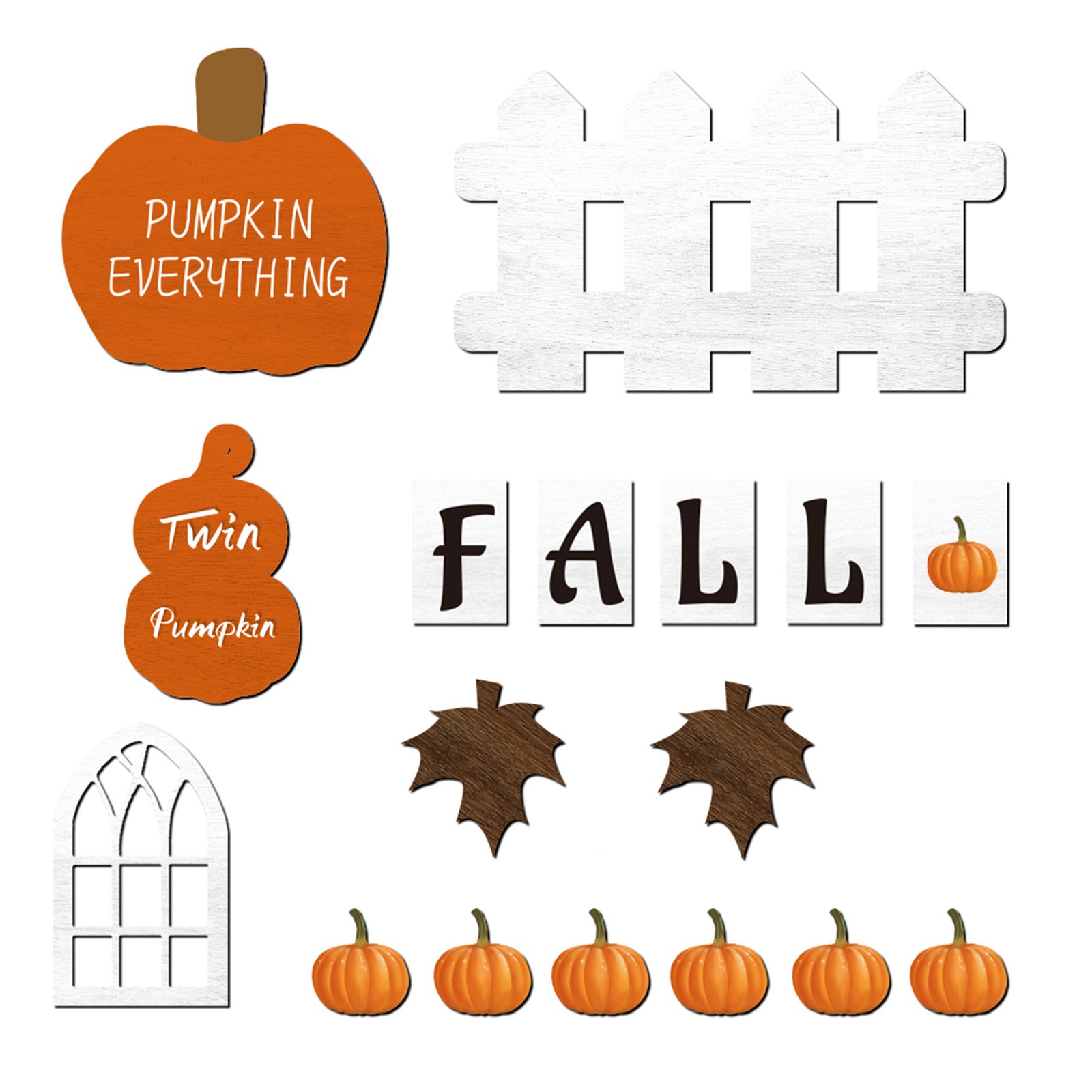 Bunny Jar Metal Rustic Tray Thanksgiving Day Layered Tray Decoration