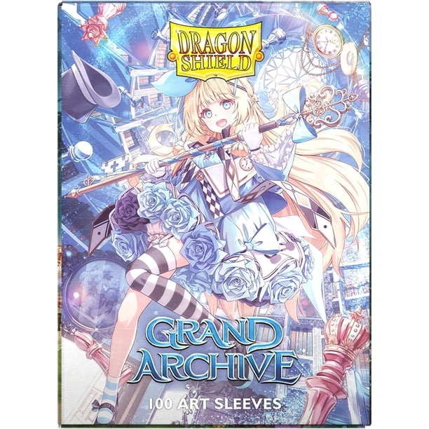 grand archive card sleeves Dragon Shield | Matte Art | 100 CT - Smooth & Tough Premium TCG Sleeves | Compatible with Pokemon, One Piece & Magic The Gathering sided cards Dragon Shield Art Sleeves -