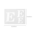 8 Pcs Hollow Out Template Painting Stencil Large Stencils Reusable