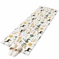 thumbnail image 2 of 2x6 Washable Runner Rug, Farm Non-Slip Hallway Runner for Entryway Kitchen Bedroom, Farmhouse Cartoon Horse Cow Chicken Fence Truck Tree Leaf Indoor Carpet Runner Floor Mat, 2 of 9