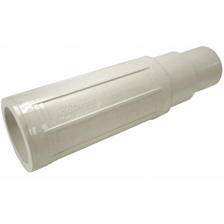 NDS Pro-Span Schedule 40 1-1/2 in. Hub each X 1-1/2 in. D Spigot PVC Repair Coupling 1 pk