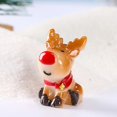 thumbnail image 1 of Decoraciones navideñas con nuevos modelos con máscaras, micropaisaje de Papá Noel, adornos de paisajismo, escena de nieve, 1 of 4