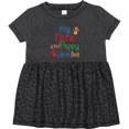 thumbnail image 3 of Inktastic Nana and Pappy Love Me Girls Baby Dress, 3 of 5