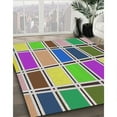 thumbnail image 2 of Ahgly Company Indoor Rectangle Patterned Sage Green Novelty Area Rugs, 8' x 12', 2 of 6